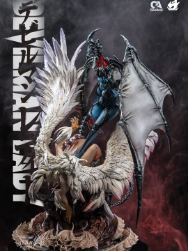 HotCat Studio Devilman Lady Demons & Angels Jun Fudo vs Ran Ausuka Hot Sexy 1/6 Statue